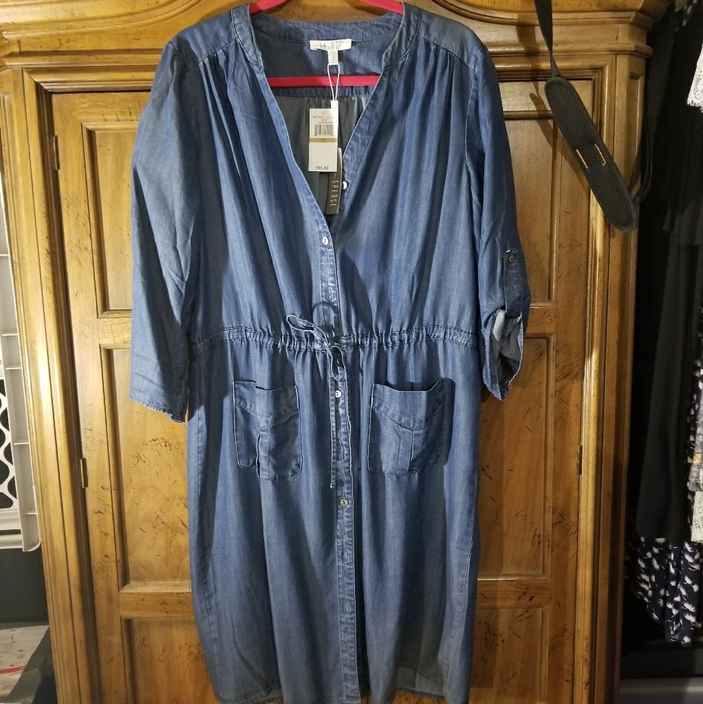 BNWT: Spense Denim Dress